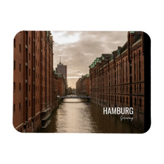 Hamburg City Germany Speicherstadt Magnet
