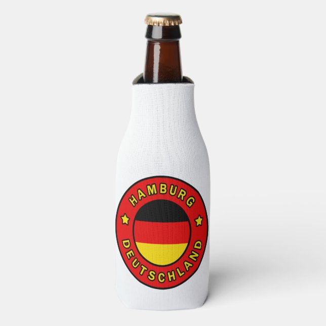 Hamburg Deutschland Bottle Cooler (Bottle Front)