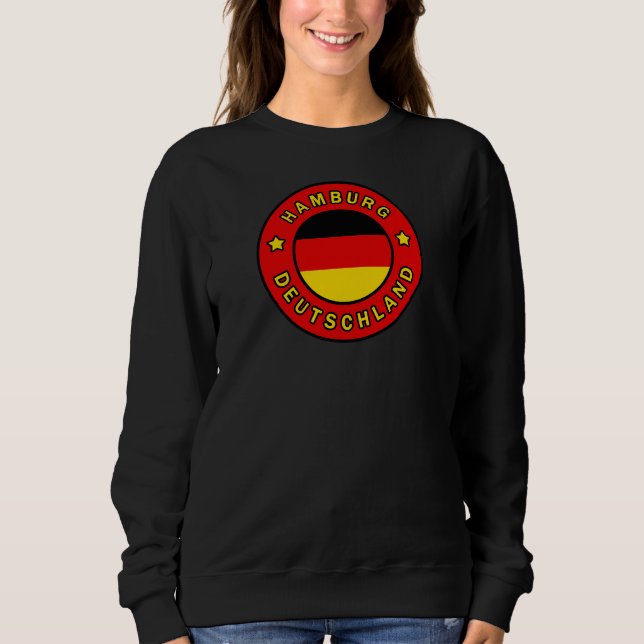 Hamburg Deutschland Sweatshirt (Front)