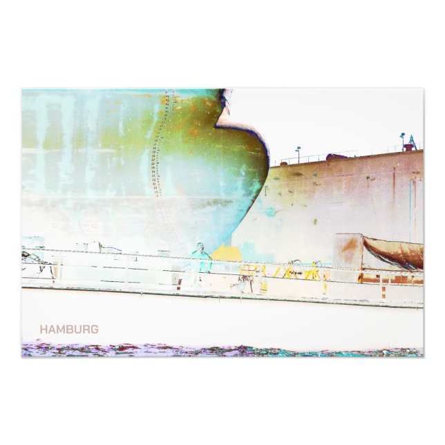 Hamburg Dock Work | SACHERS Art |  Photo Print (Front)