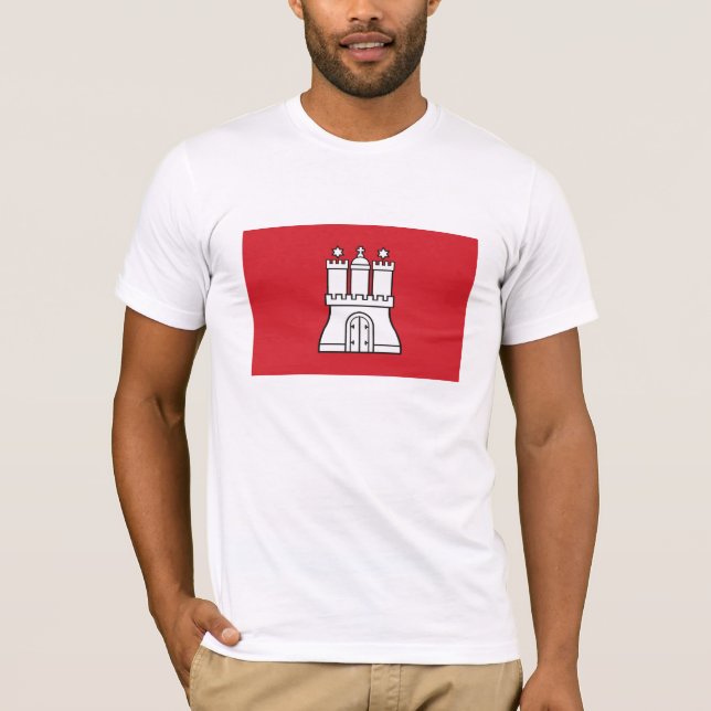 Hamburg Flag T-shirt (Front)