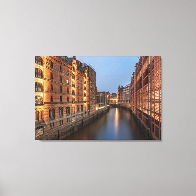 Hamburg Germany Canvas Print (Front)