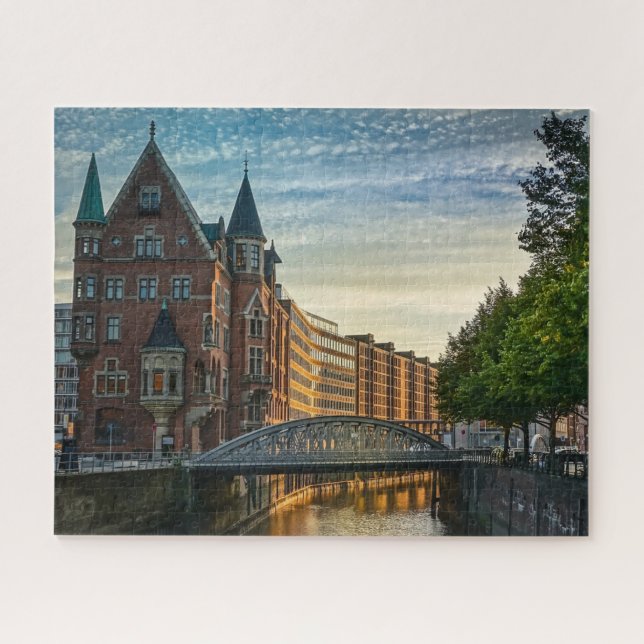 Hamburg, Germany City View  Jigsaw Puzzle (Horizontal)