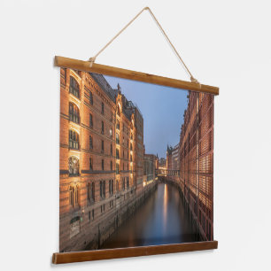 Hamburg Germany Hanging Tapestry