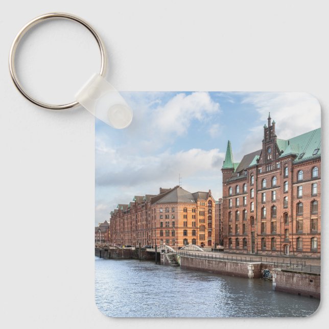 Hamburg Germany Key Ring (Front)