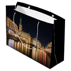 Hamburg Germany Large Gift Bag