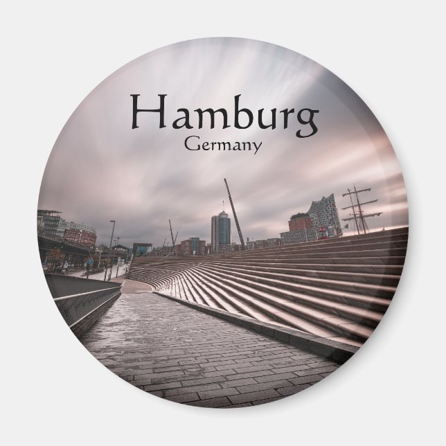 Hamburg Germany Magnet (Front)