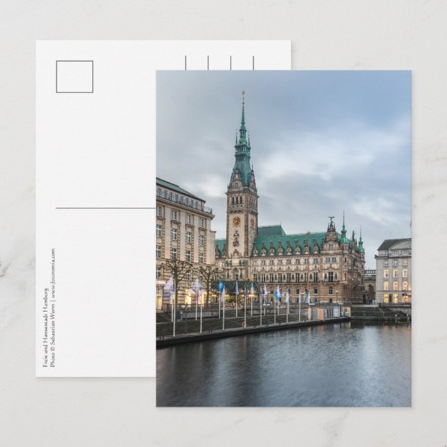 Hamburg Germany Postcard (Front/Back)