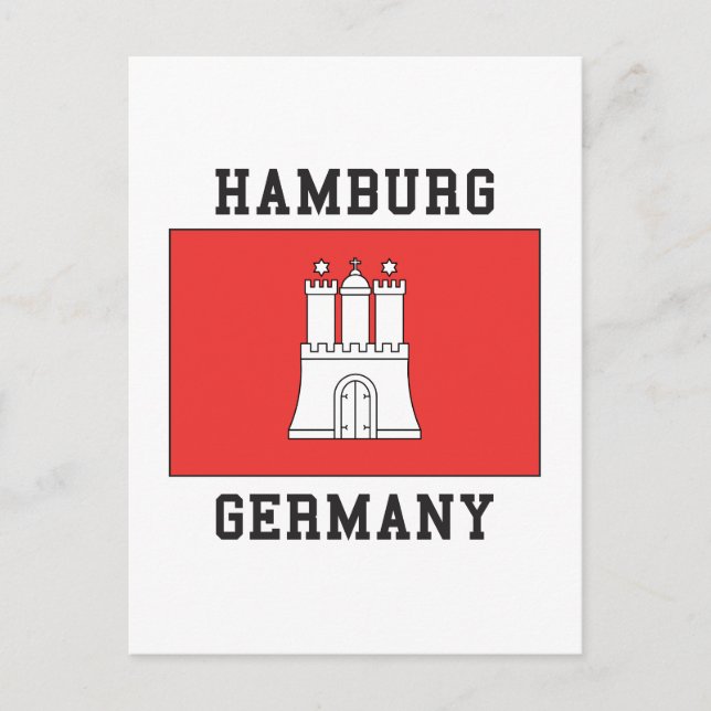 Hamburg Germany Postcard (Front)