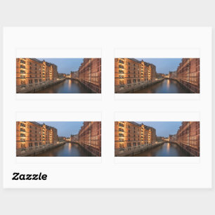 Hamburg Germany Rectangular Sticker