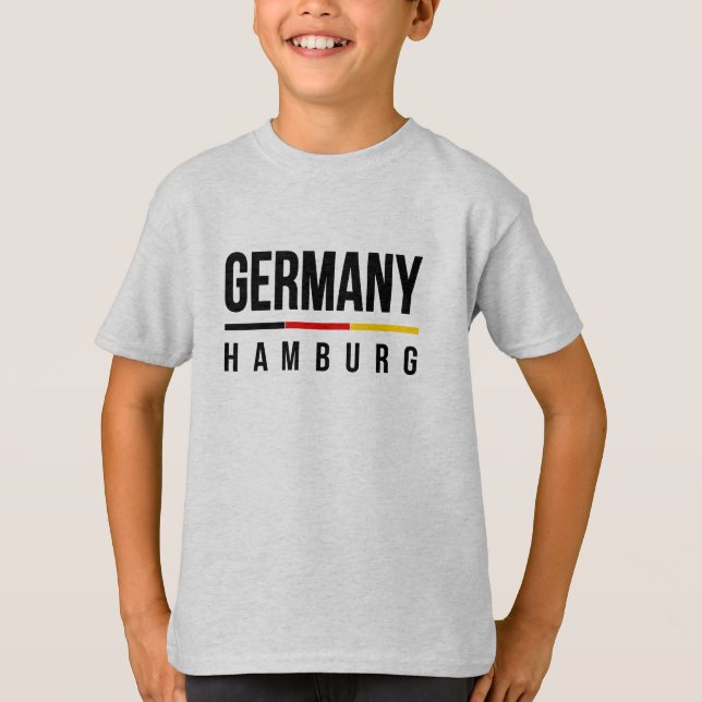 Hamburg Germany T-Shirt (Front)
