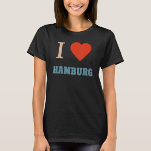 Hamburg Hamburger Northern Germany Harbour Low Ger T-Shirt