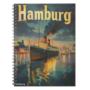 Hamburg Harbour Notebook