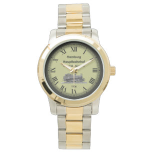 Hamburg Hbf Station ~ Germany ~ 1906 ~  Watch