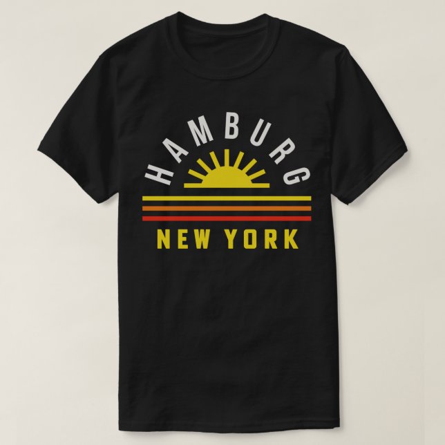 Hamburg New York Buffalo NY Lake Erie WNY 2 T-Shirt (Design Front)