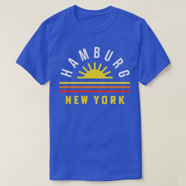 Hamburg New York Buffalo NY Lake Erie WNY 2 T-Shirt (Design Front)