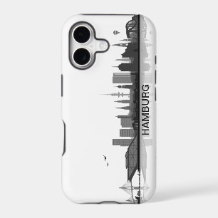 Hamburg skyline iPhone 5 sleeve/case
