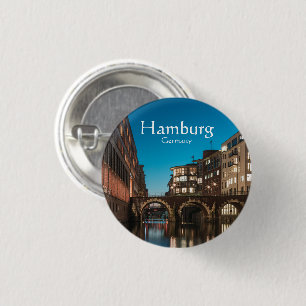 Hamburg Souvenir 3 Cm Round Badge