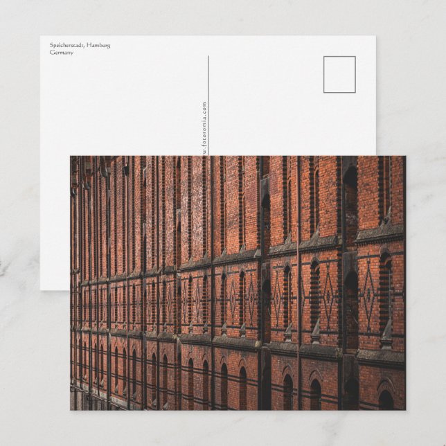 Hamburg Speicherstadt Postcard (Front/Back)