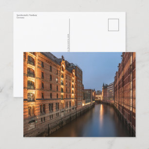 Hamburg Speicherstadt Postcard
