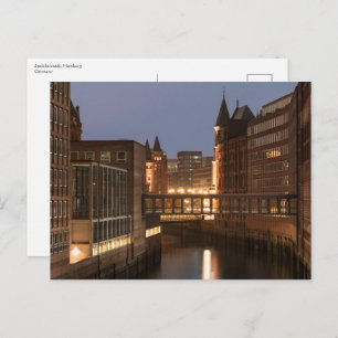 Hamburg Speicherstadt Postcard