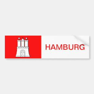 Hamburg Sticker Sticker Harbor Autosticker Auto