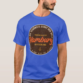 Hamburg Vintage Badge friend T-Shirt