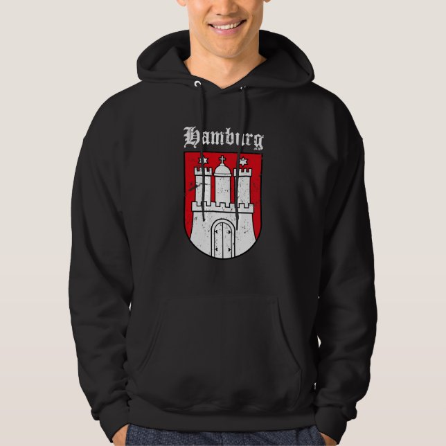 Hamburg Wappen Hoodie (Front)