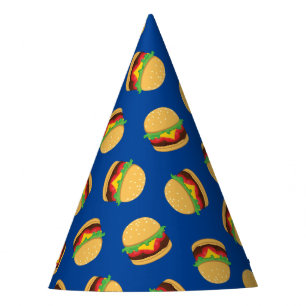 Hamburger Birthday Party Burger Party Hat