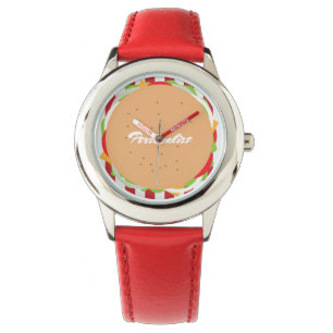 Hamburger cheeseburger cute cafe watch
