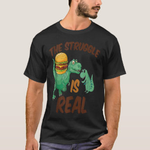 Hamburger cheeseburger fast food food bun burger T T-Shirt