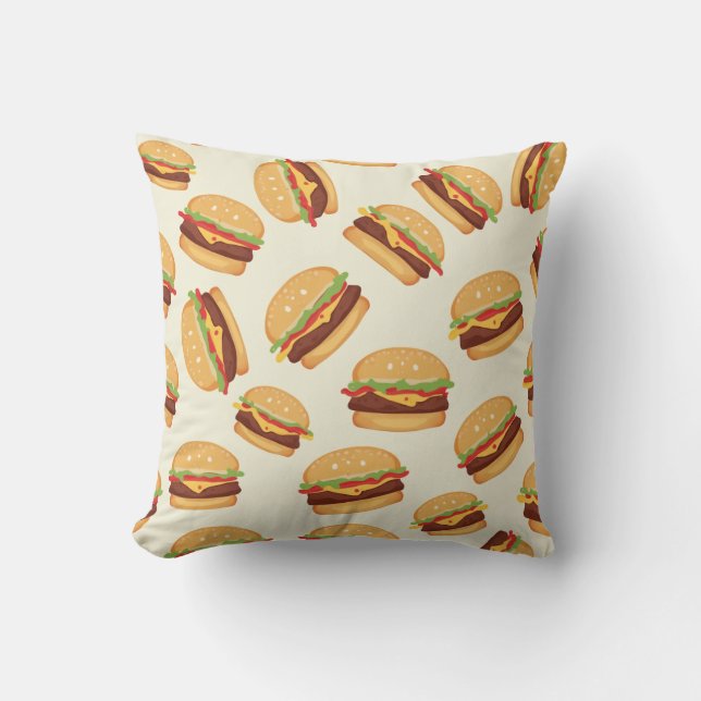 hamburger cushion (Front)
