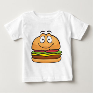Hamburger Emoji Baby T-Shirt