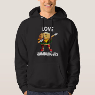 Hamburger For Men Women Burger Cheeseburger Food Hoodie