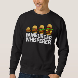 Hamburger For Men Women Food Cheeseburger Costume Sweatshirt