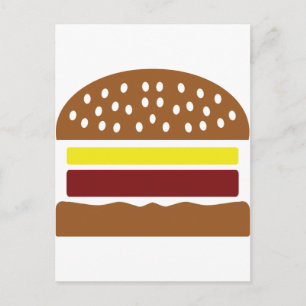 hamburger icon postcard