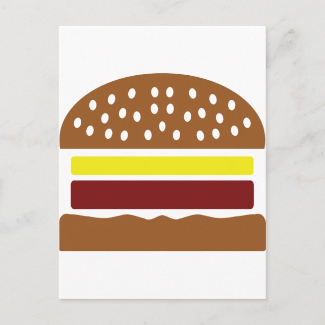 hamburger icon postcard (Front)