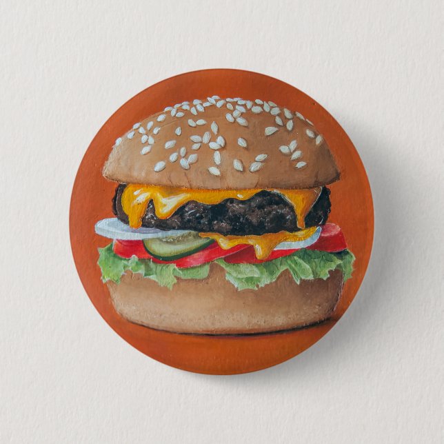 Hamburger Illustration buttons (Front)