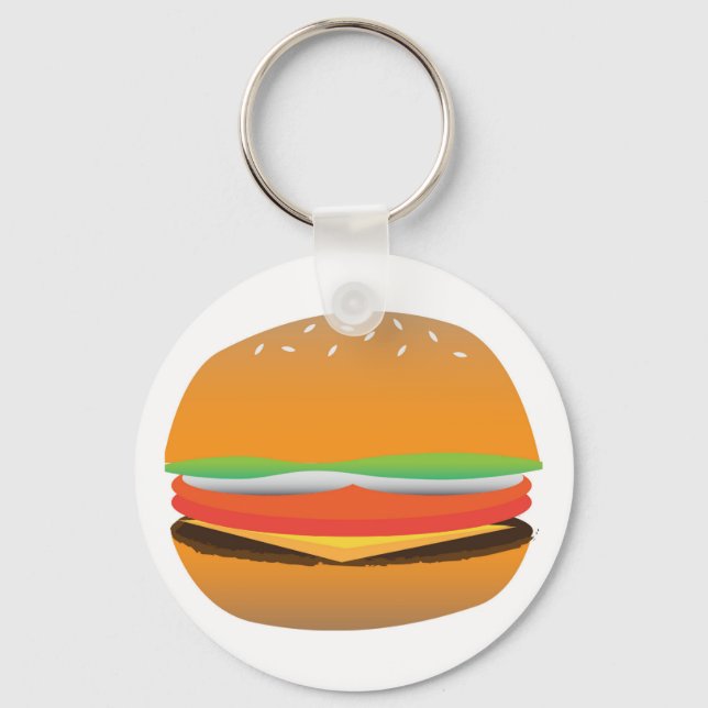 Hamburger  key ring (Front)