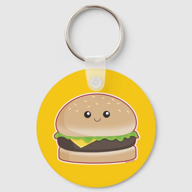 Hamburger Key Ring (Front)