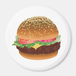 Hamburger magnet