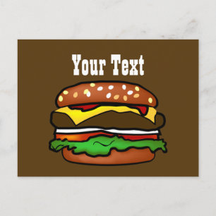 Hamburger Postcard
