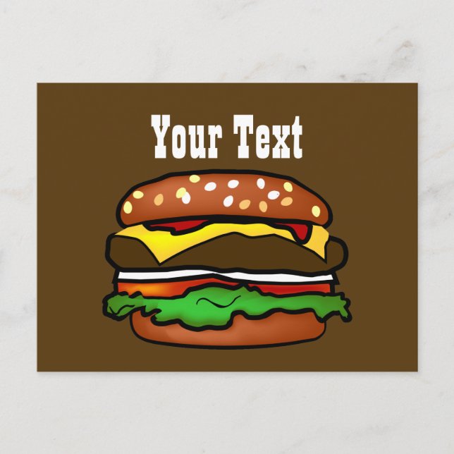Hamburger Postcard (Front)