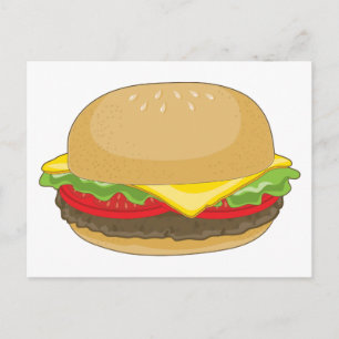 Hamburger Postcard