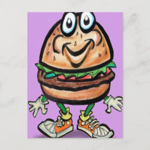 Hamburger Postcard