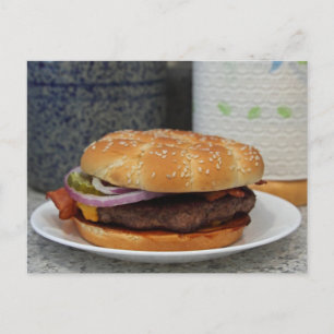 Hamburger Postcard