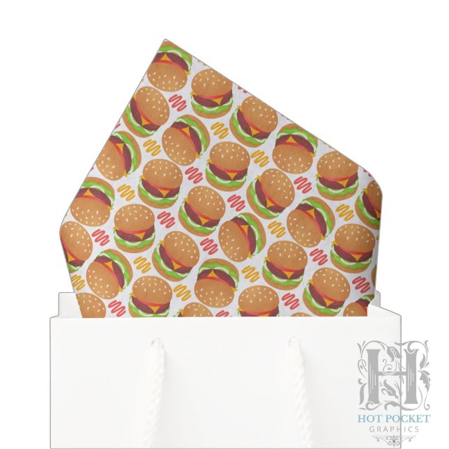 Hamburgers Tissue Paper (Creator Uploaded)