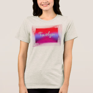 HAMbWG - Boxy Crop Top T-Shirt - W Your Name