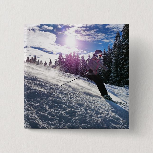 HAMbWG - Button - Youth Skier (Front)