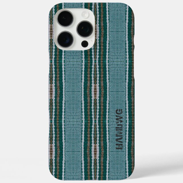 HAMbWG Cell Phone Cover - Hipster in Teal (Back)